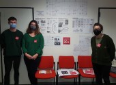 Gabriella, Damien et Louise présentent leur projet Sauve Ta Réa pour outiller la grève des cadres, infirmier.ère.s et aides-soignant.e.s