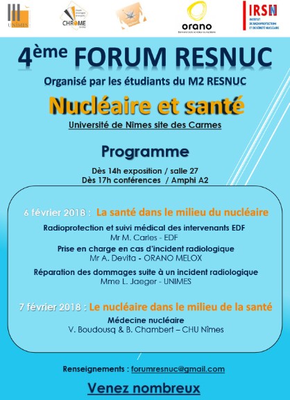 programme Forum RESNUC